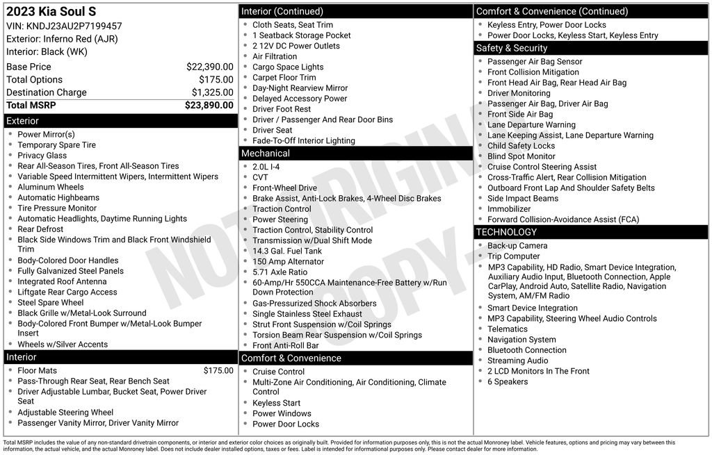 Used 2023 Kia Soul S image 8