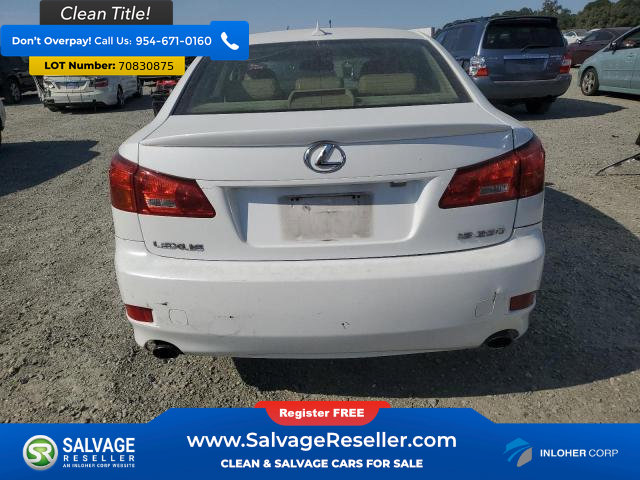 Used 2008 Lexus IS 250 image 8