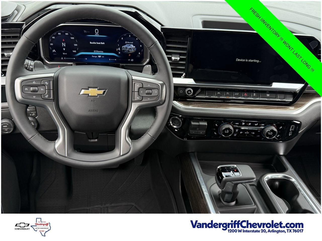 New 2026 Chevrolet Silverado 1500 LT w/ Texas Edition Plus RWD image 11