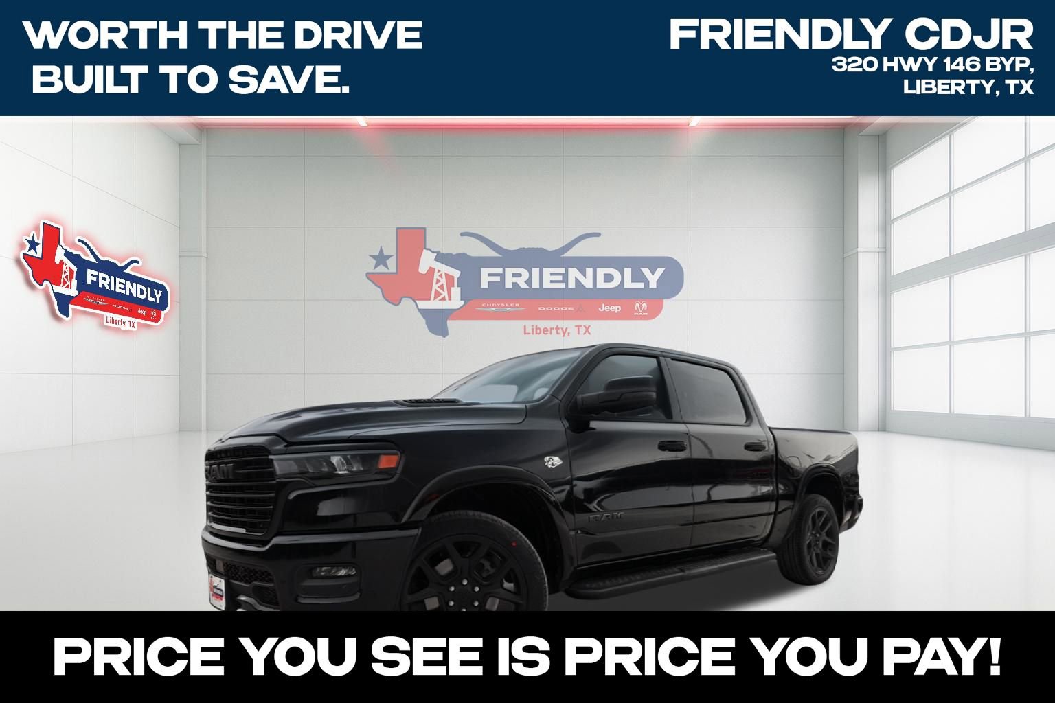 New 2026 RAM 1500 Laramie w/ Night Edition