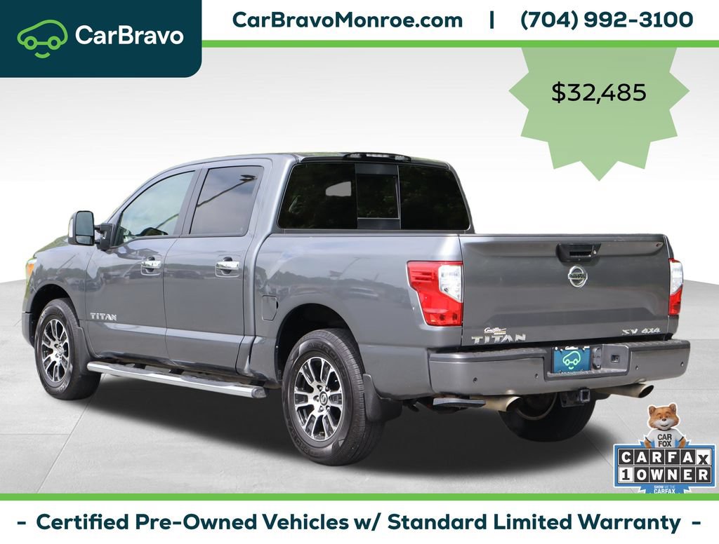 Used 2021 Nissan Titan SV w/ SV Convenience Package AWD/4WD image 4