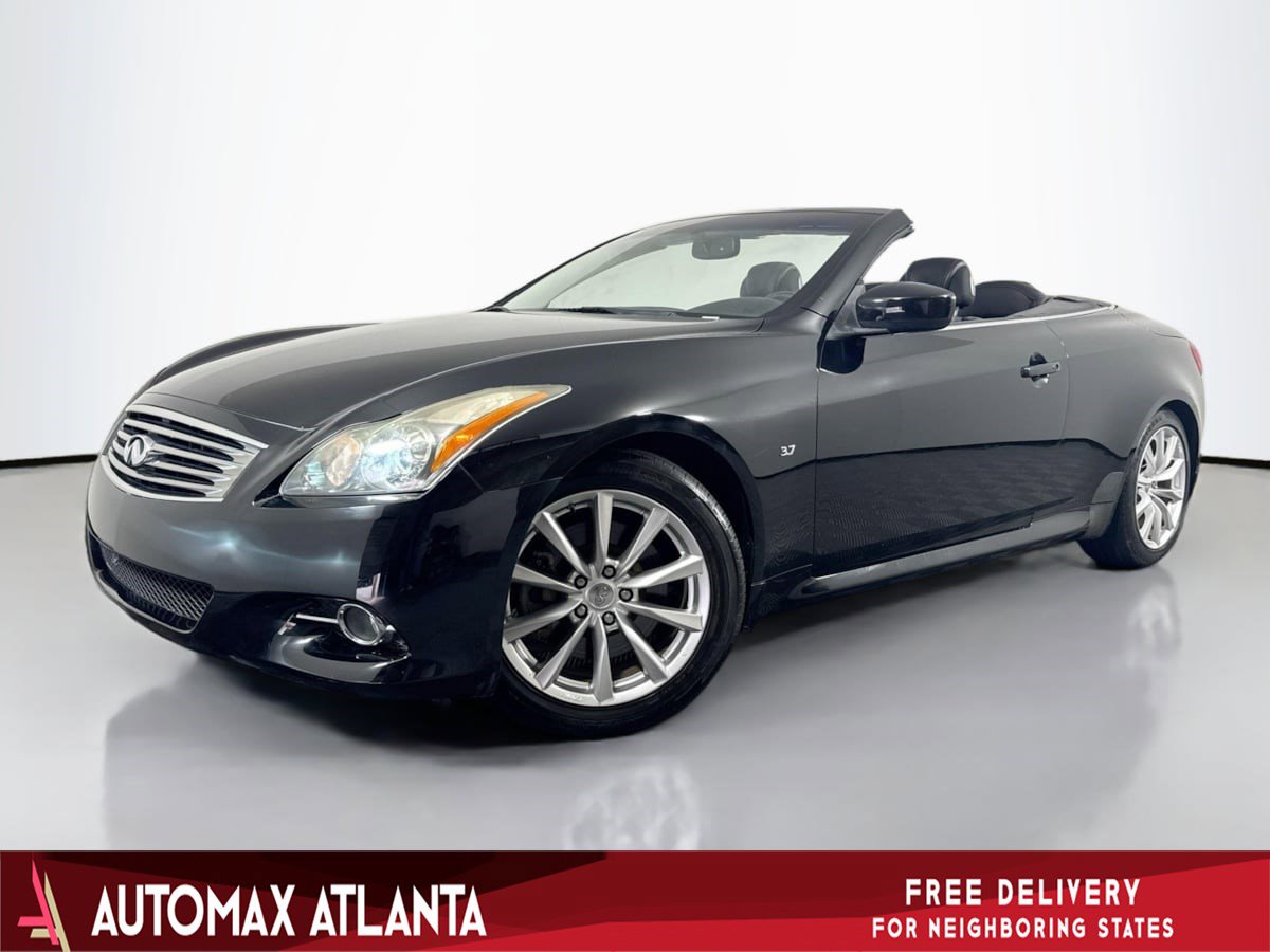 Used 2014 INFINITI Q60 Convertible w/ Premium Package