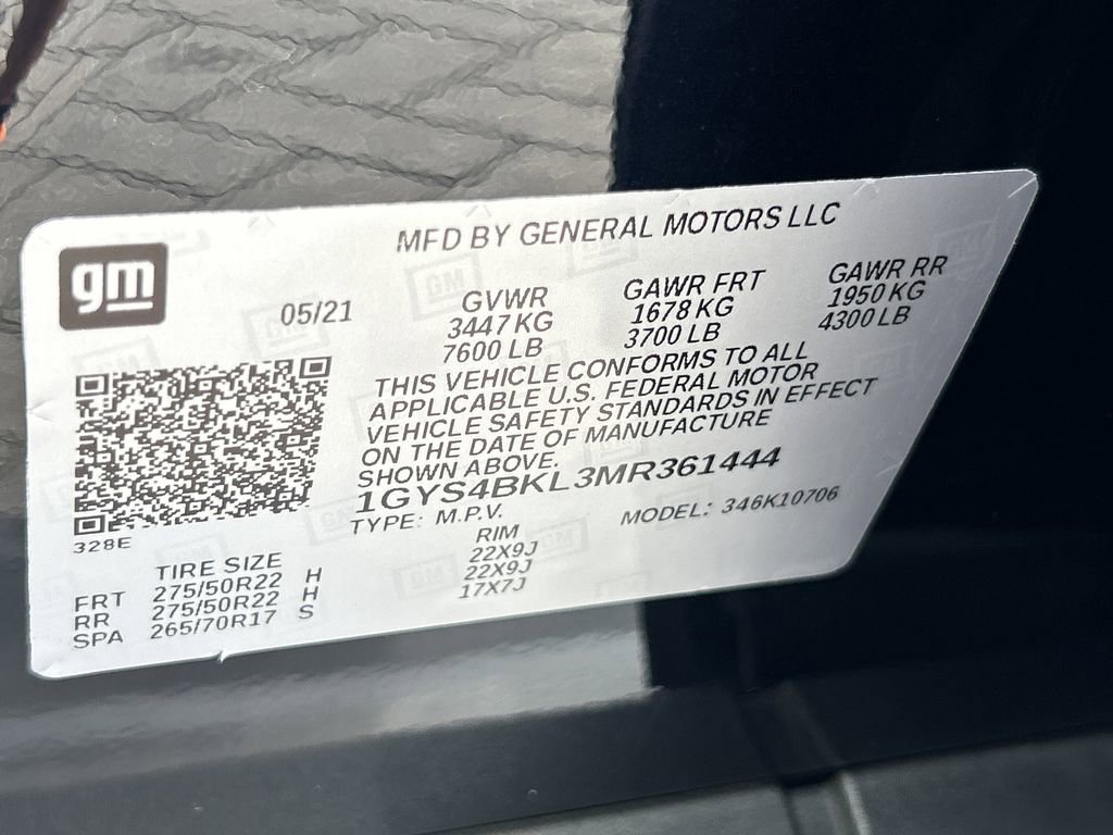 Certified 2021 Cadillac Escalade Premium Luxury image 31