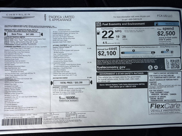 New 2027 Chrysler Pacifica Select FWD image 36