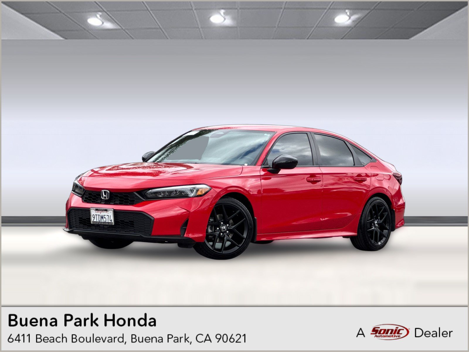 Certified 2025 Honda Civic Sport image 1