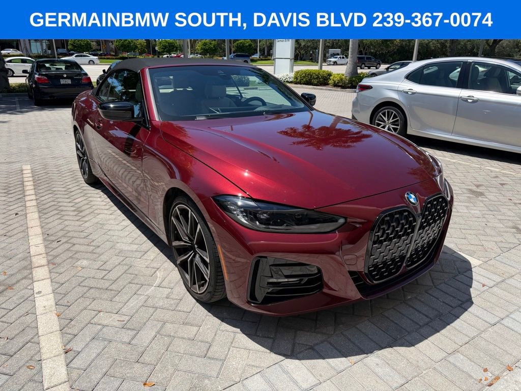 Certified 2024 BMW 430i Convertible w/ M Sport Package RWD image 15