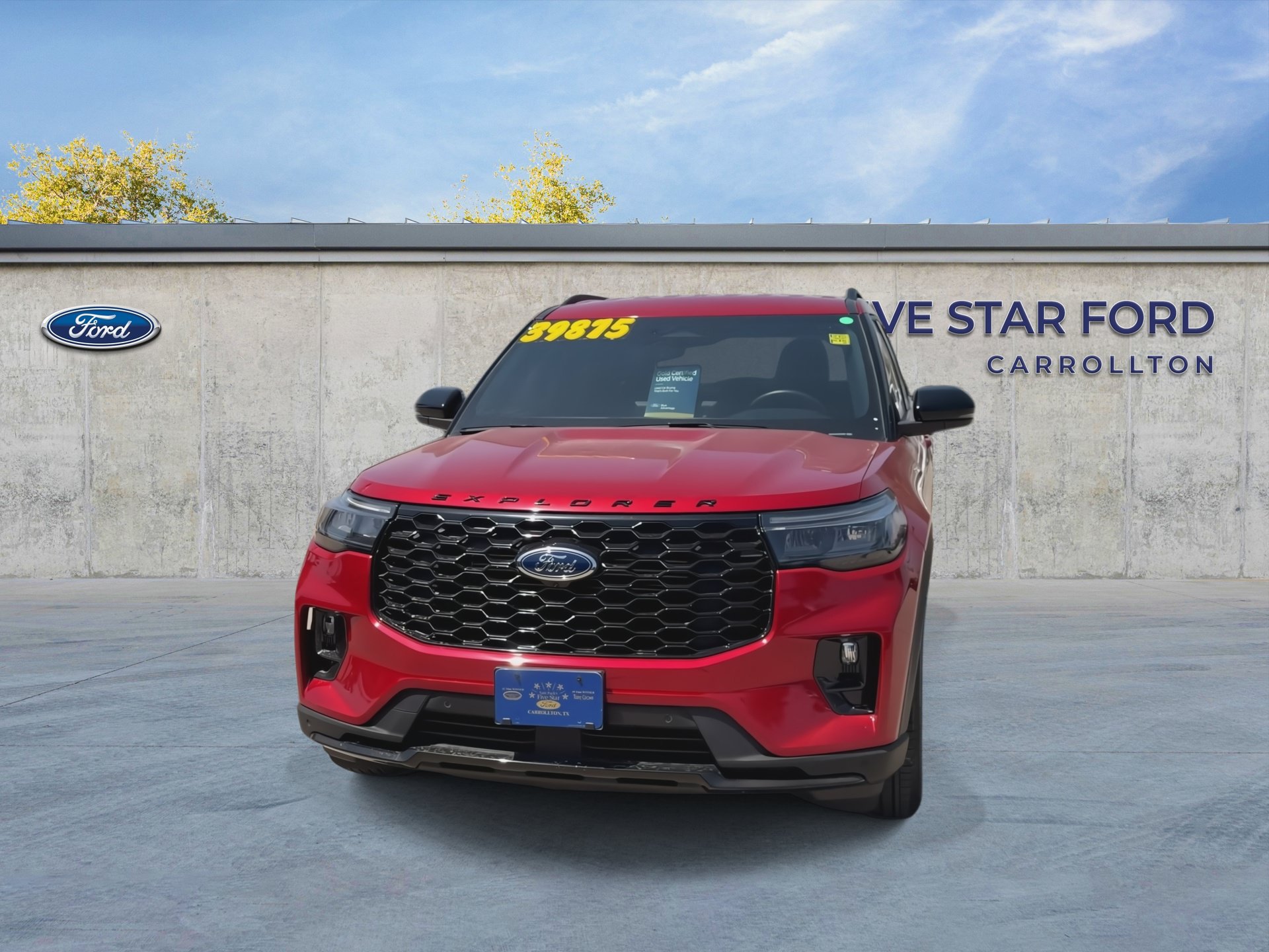 Certified 2025 Ford Explorer ST-Line w/ Premium Package RWD image 3