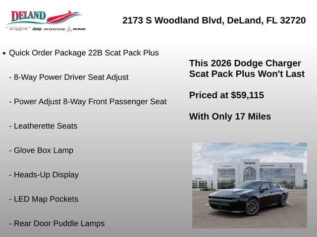 New 2026 Dodge Charger Scat Pack AWD/4WD image 23