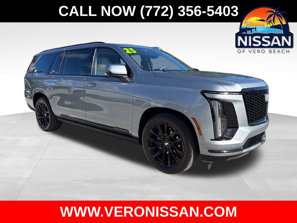 Used 2025 Cadillac Escalade ESV Sport Platinum w/ LPO, Floor Liner Package