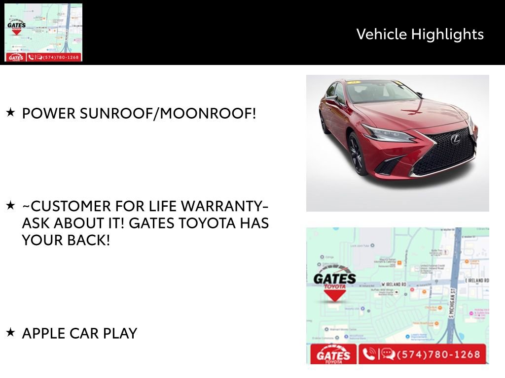 Used 2025 Lexus ES 350 w/ Accessory Package (Z1) FWD image 7