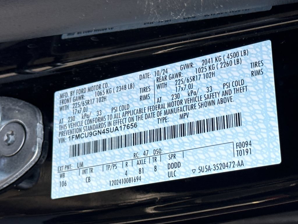 Used 2025 Ford Escape Active w/ Active Premium Tech Pack AWD/4WD image 33