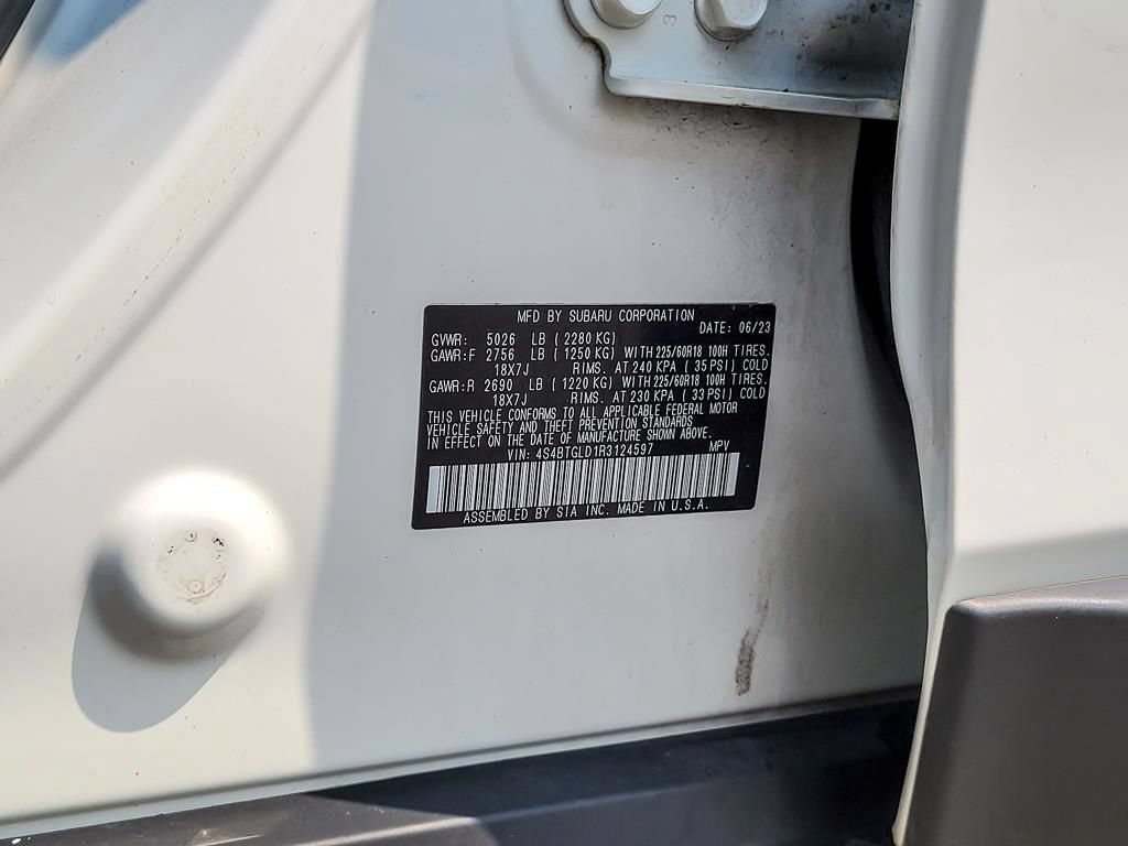 Certified 2024 Subaru Outback Onyx Edition XT AWD/4WD image 35