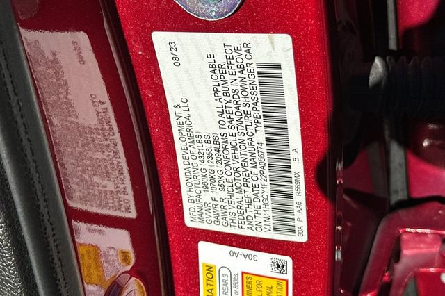 Certified 2023 Honda Accord LX image 30