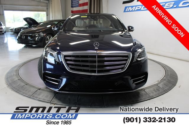 Used 2020 Mercedes-Benz S 560 Sedan w/ AMG Line Exterior image 3