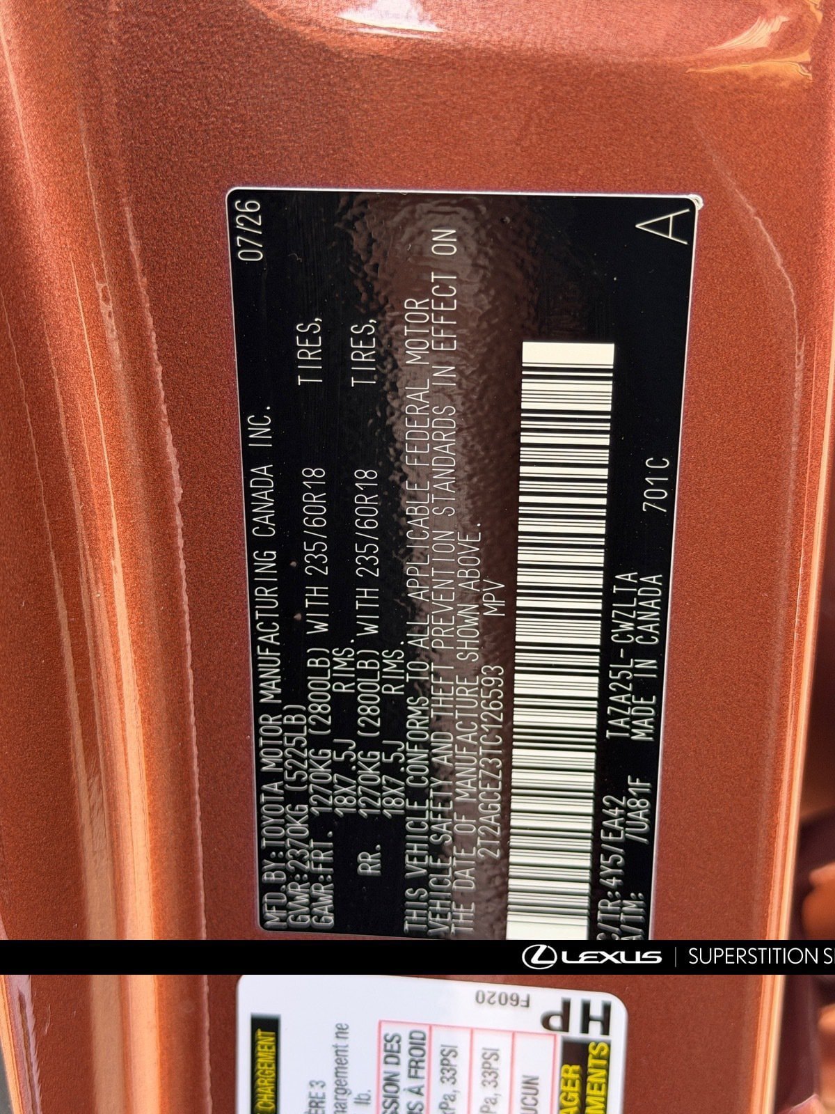 New 2026 Lexus NX 350 AWD image 24