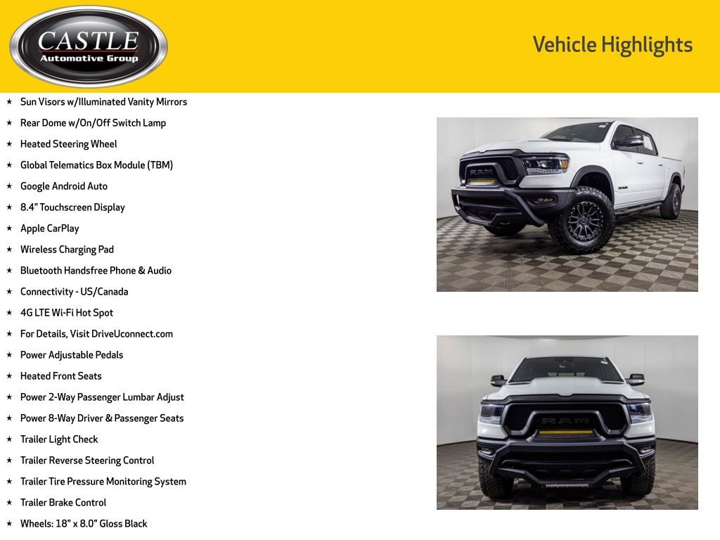 Used 2022 RAM 1500 Rebel w/ Rebel Level 1 Equipment Group AWD/4WD image 20