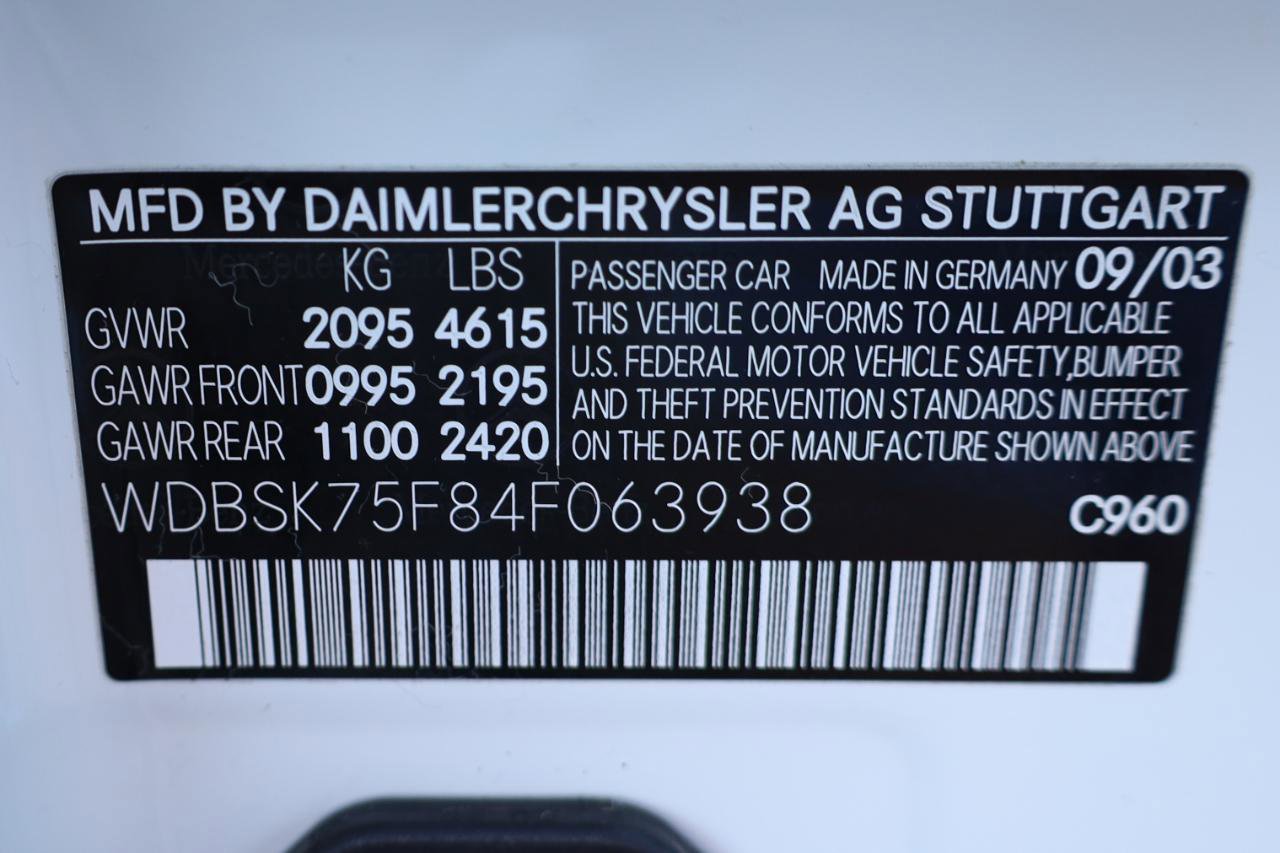 Used 2004 Mercedes-Benz SL 500 image 17