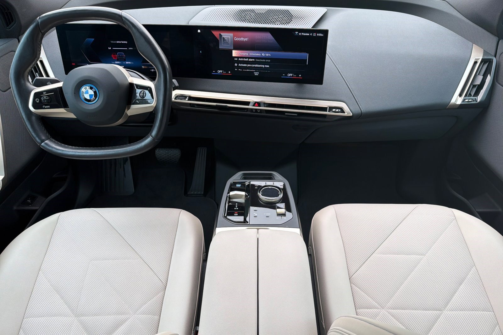 Certified 2023 BMW iX xDrive50 w/ BMW I Signature Blue Package image 17