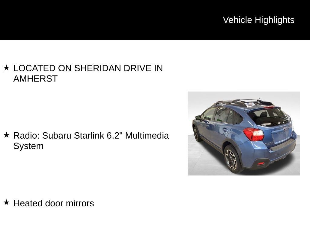 Used 2016 Subaru Crosstrek 2.0i Premium AWD/4WD image 5
