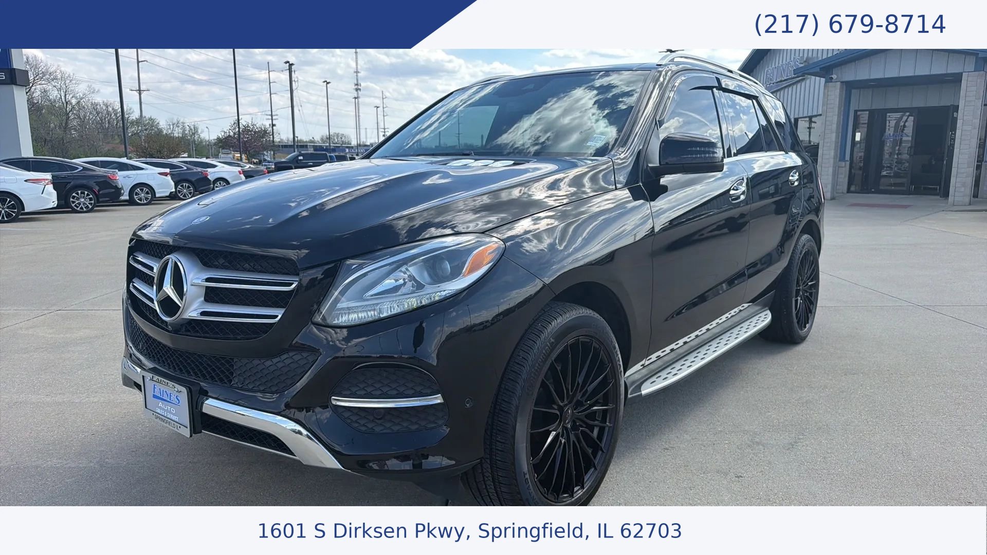 Used 2017 Mercedes-Benz GLE 350 4MATIC image 1