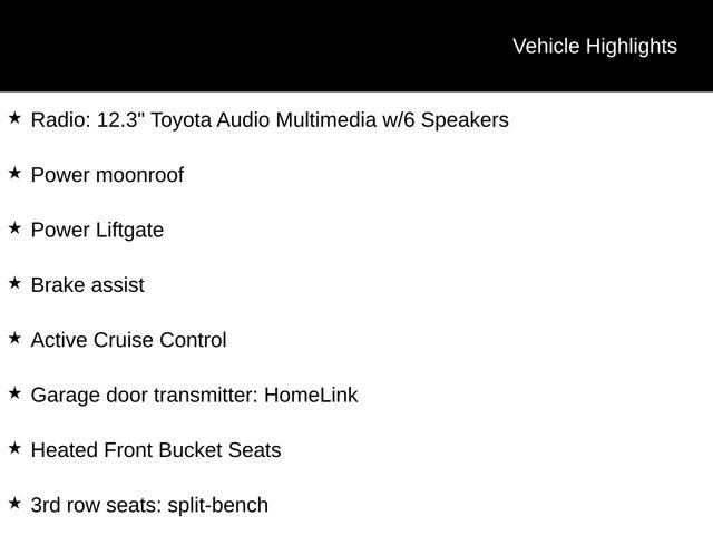 Used 2024 Toyota Highlander XLE AWD/4WD image 12