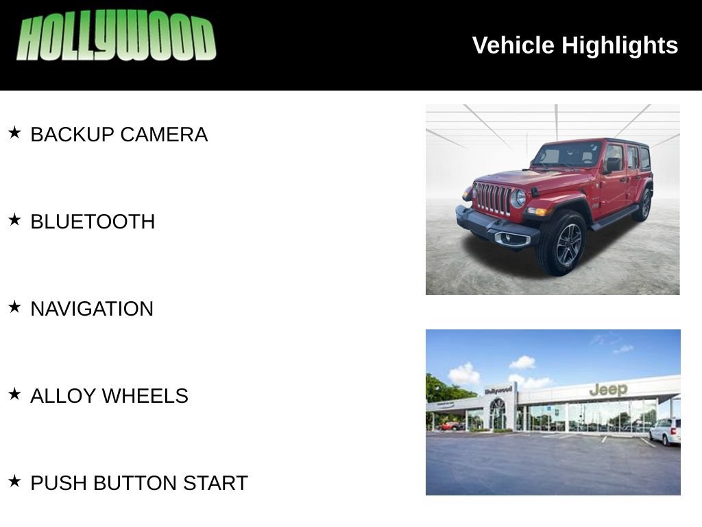 Used 2023 Jeep Wrangler Unlimited Sahara AWD/4WD image 3