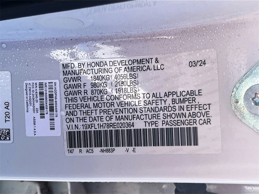 Used 2024 Honda Civic EX-L image 31