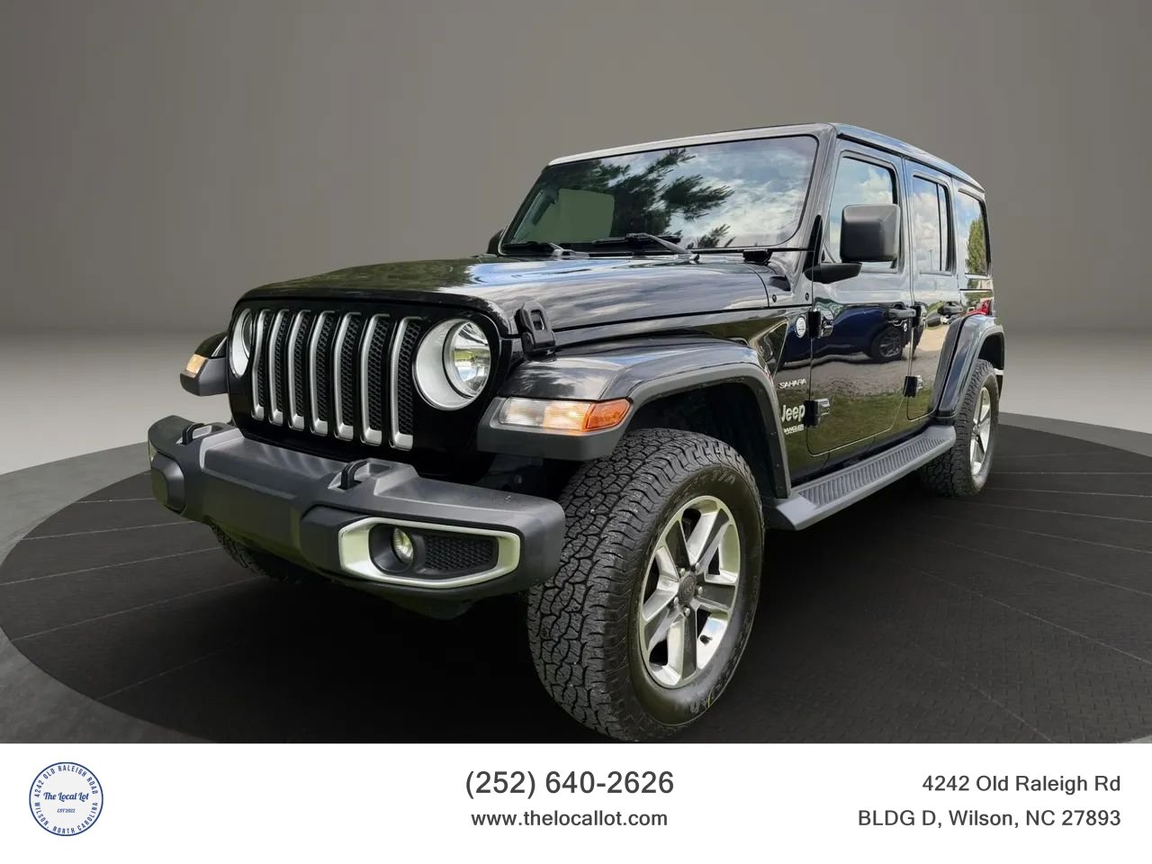 Used 2019 Jeep Wrangler Unlimited Sahara AWD/4WD image 1