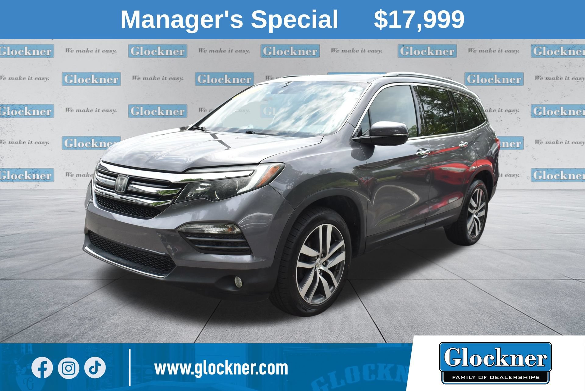 Used 2017 Honda Pilot Touring