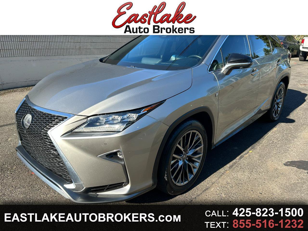 Used 2017 Lexus RX 450h F Sport w/ Accessory Package AWD/4WD image 1