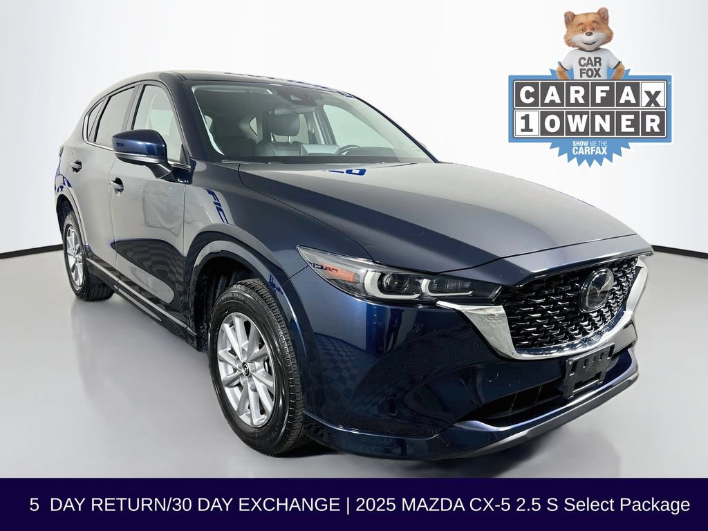 Used 2025 MAZDA CX-5 AWD 2.5 S w/ Select Package