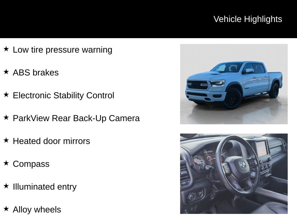 Used 2020 RAM 1500 Sport w/ Level 2 Equipment Goup w/2_L AWD/4WD image 16