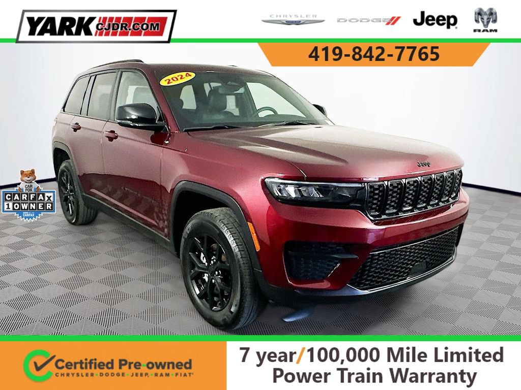 Certified 2024 Jeep Grand Cherokee Altitude AWD/4WD image 1