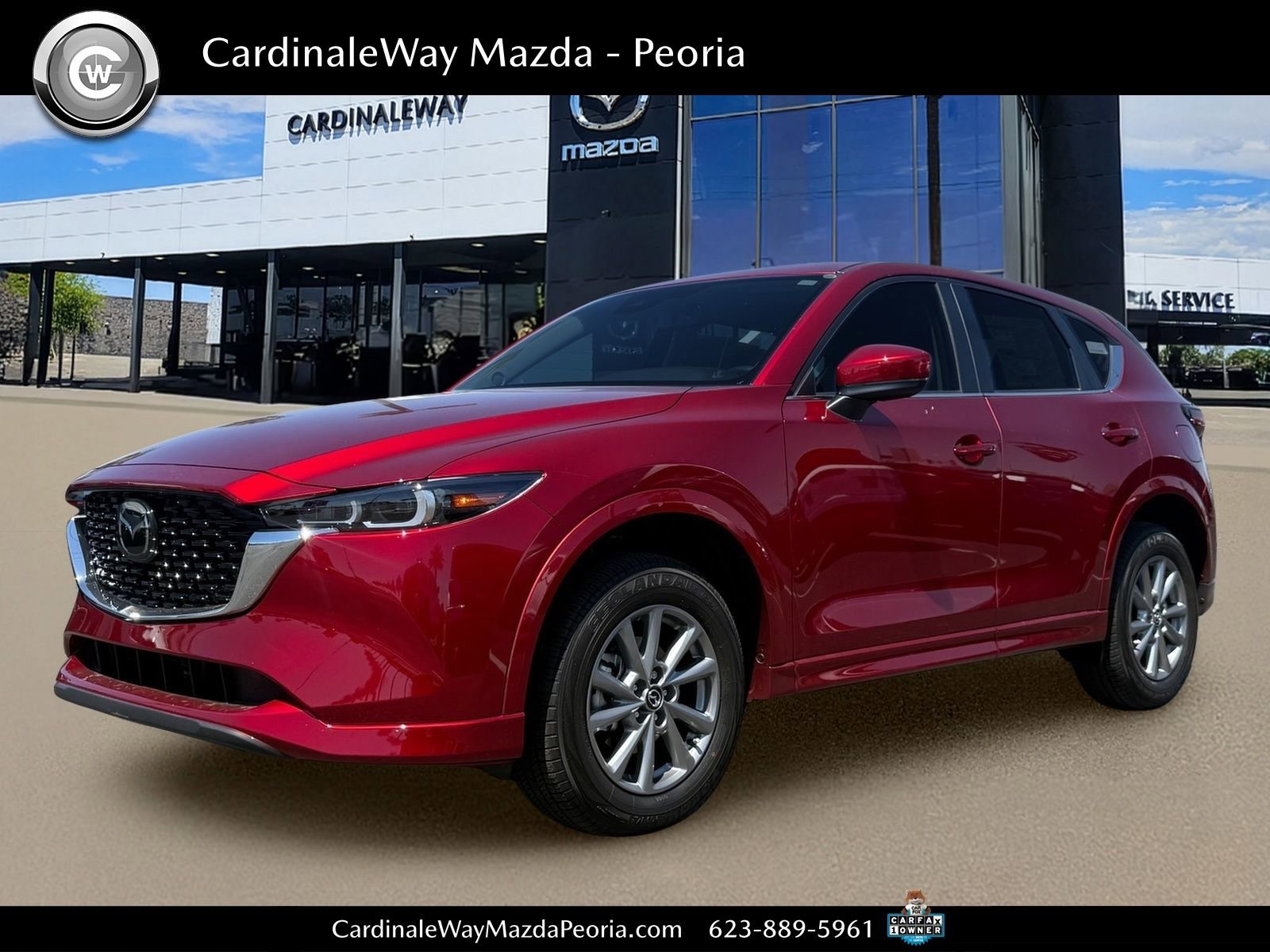 Certified 2025 MAZDA CX-5 AWD 2.5 S w/ Preferred Package image 1