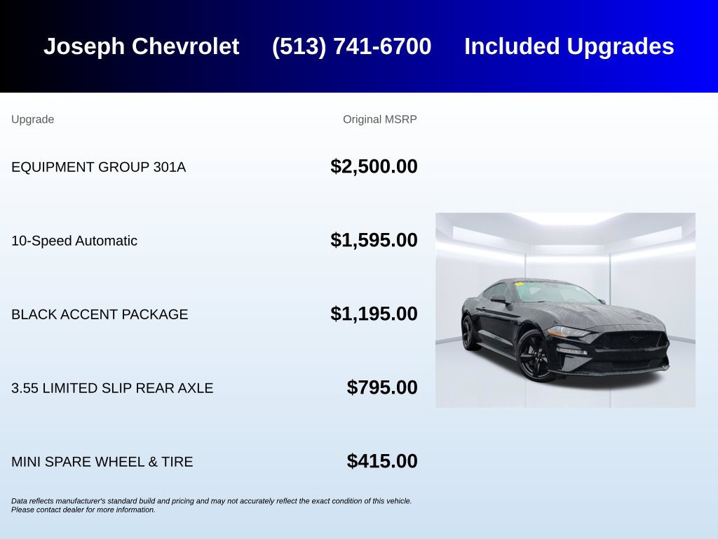 Used 2022 Ford Mustang GT w/ Equipment Group 301A RWD image 7