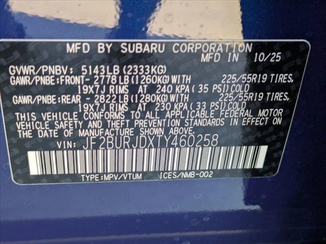 New 2026 Subaru Outback Touring XT AWD/4WD image 19
