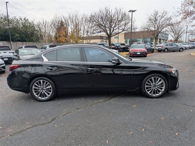 Used 2022 INFINITI Q50 Luxe w/ Cargo Package image 3