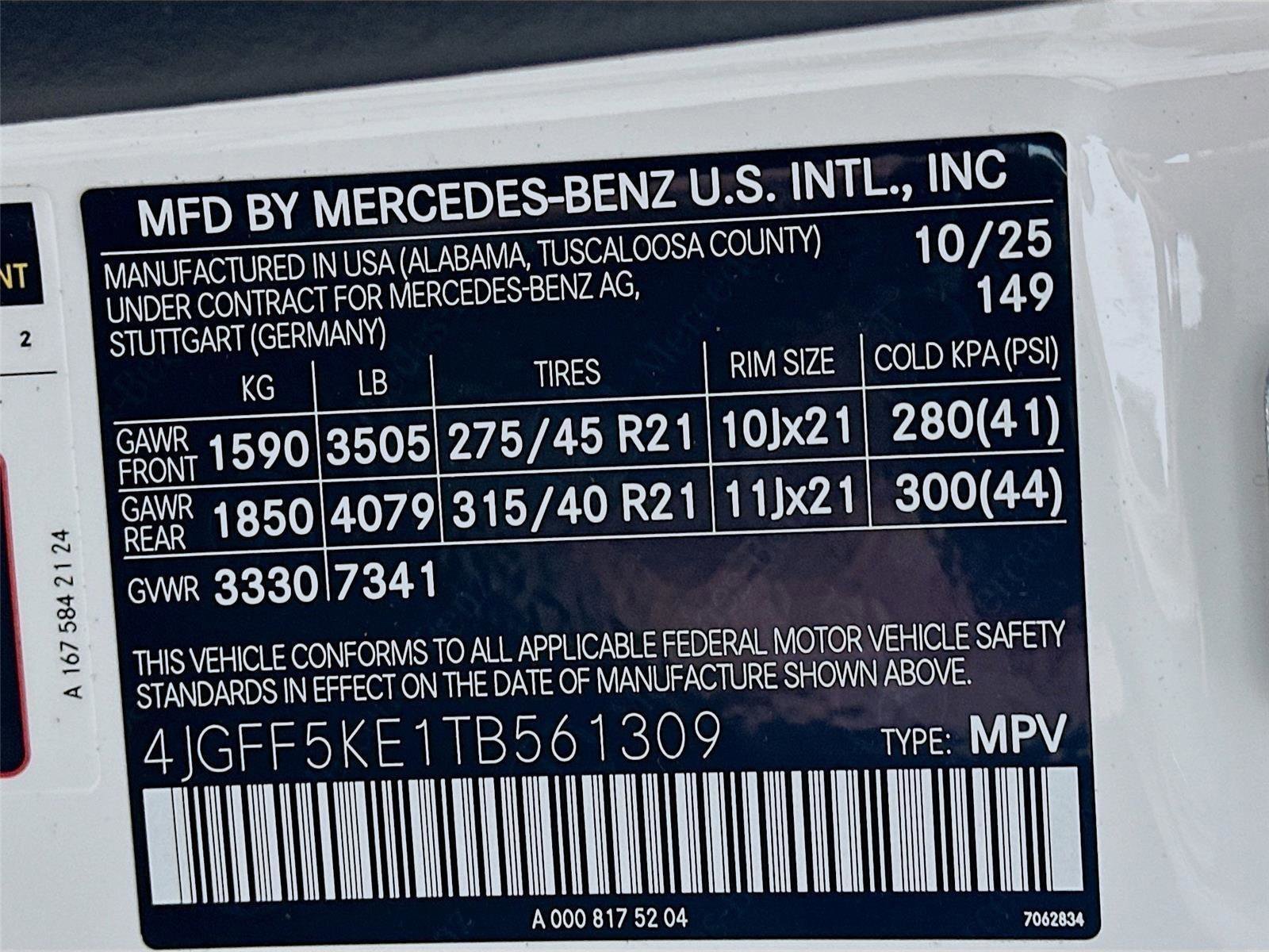Certified 2026 Mercedes-Benz GLS 450 4MATIC image 43