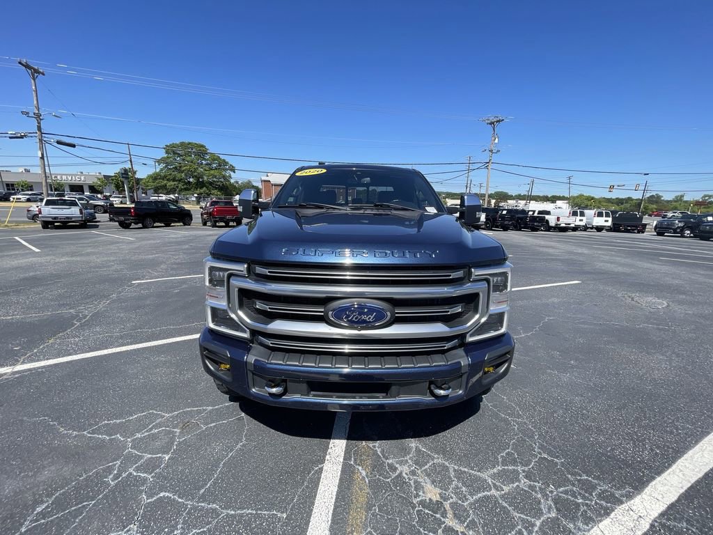 Used 2020 Ford F350 Platinum AWD/4WD image 3