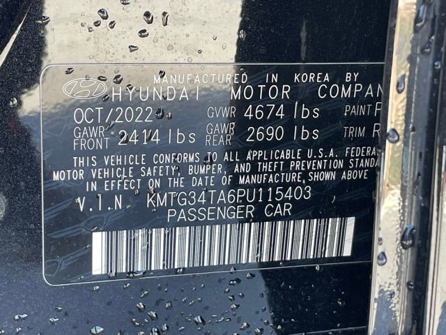 Used 2023 Genesis G70 2.0T w/ Sport Prestige Package image 24