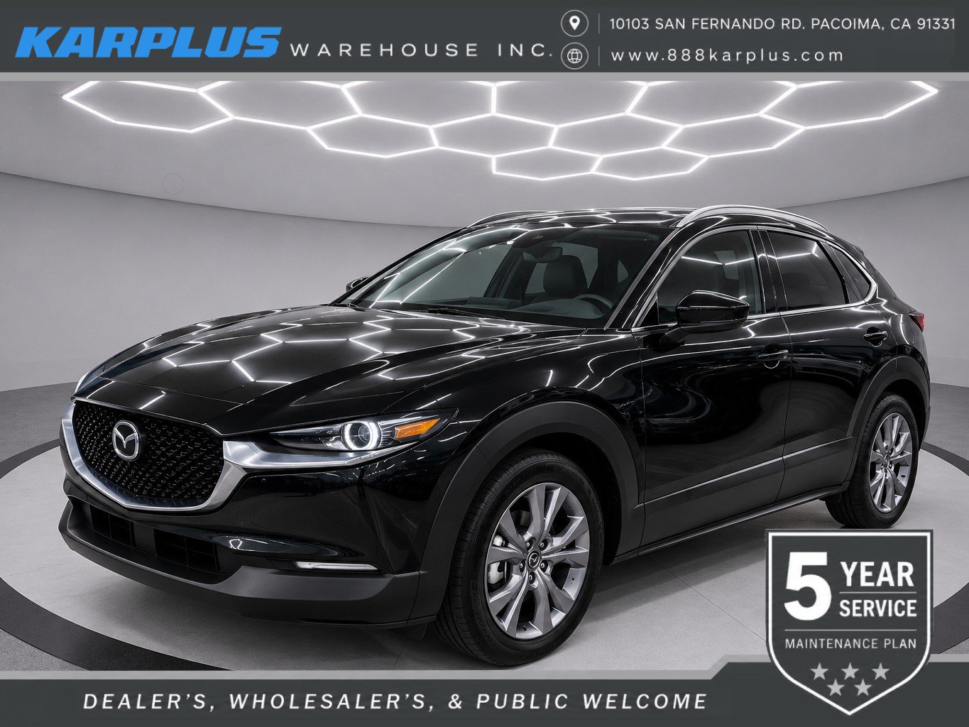 Used 2022 MAZDA CX-30 AWD 2.5 S w/ Premium Package image 1