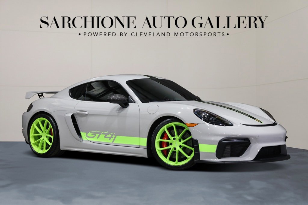 Used 2021 Porsche 718 Cayman GT4 w/ Light Design Package