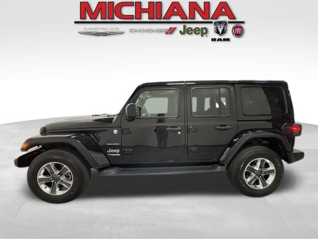 Used 2021 Jeep Wrangler Unlimited Sahara w/ Uconnect 4C Nav & Sound Group