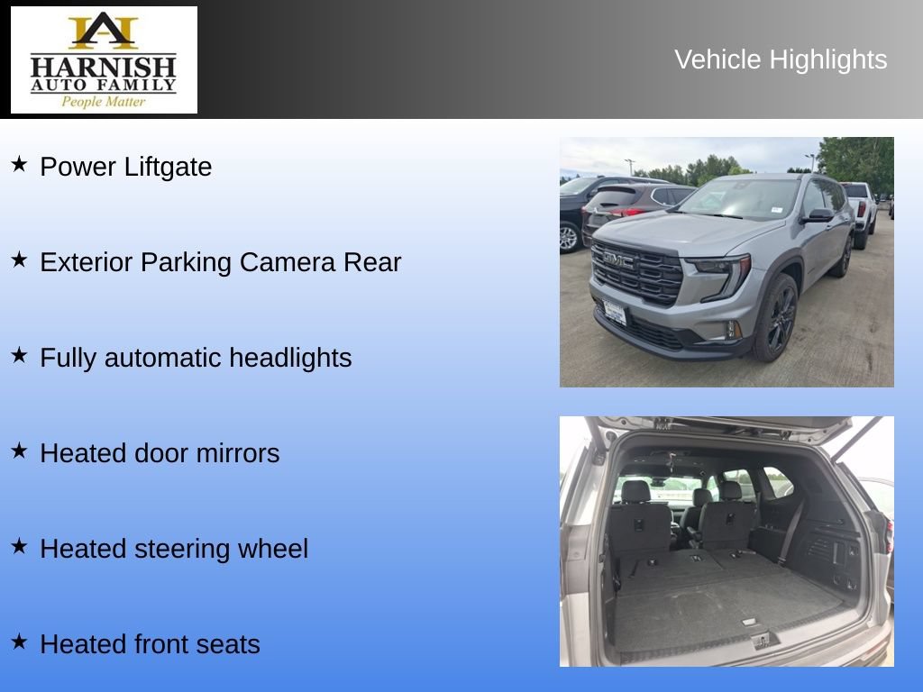 Used 2026 GMC Acadia Elevation w/ Black Edition AWD/4WD image 11