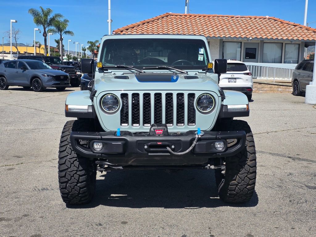 Used 2023 Jeep Wrangler Unlimited Rubicon 4xe w/ Steel Bumper Group image 2