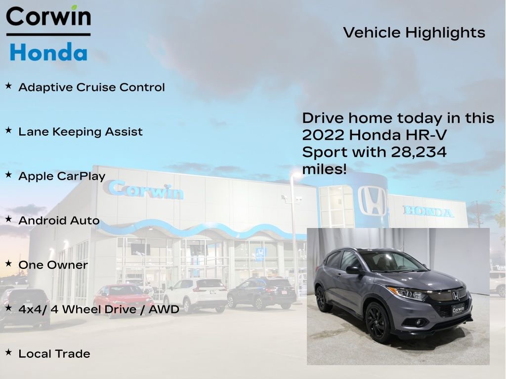 Used 2022 Honda HR-V Sport image 6