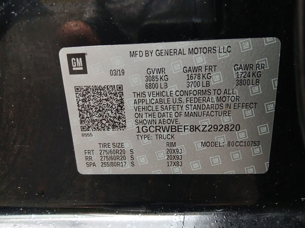 Used 2019 Chevrolet Silverado 1500 Custom w/ Custom Value Package image 28