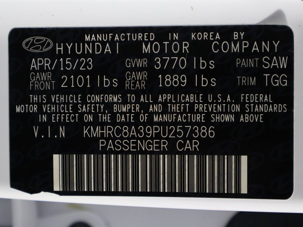 Certified 2023 Hyundai Venue SEL w/ Cargo Package image 41