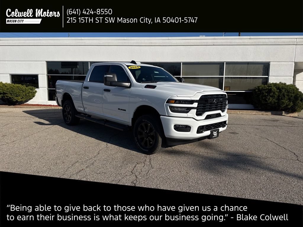 New 2026 RAM 3500 Big Horn AWD/4WD image 1