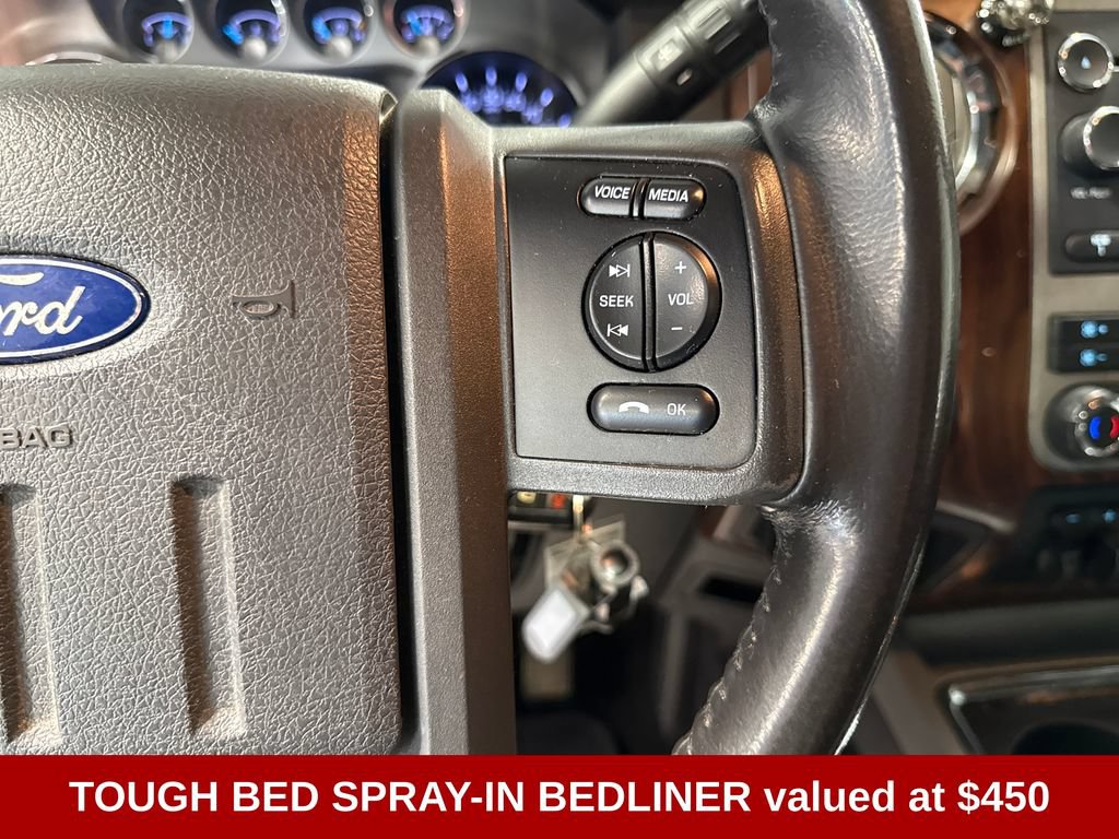Used 2011 Ford F350 Lariat w/ Snow Plow Prep Pkg AWD/4WD image 4